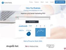 Tablet Screenshot of 1pointinteractive.com